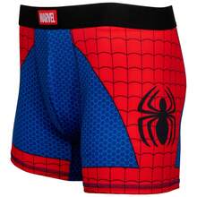 Marvel Spider-Man Costume Suit Men's Underwear Boxer Briefs - Đỏ - Xem 3