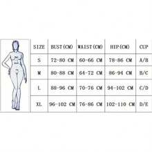 Casual Elegant Backless Asymmetrical Bandeau Bikini Set With Tie Back Detail And Medium Stretch Fabric - Orange - View 5