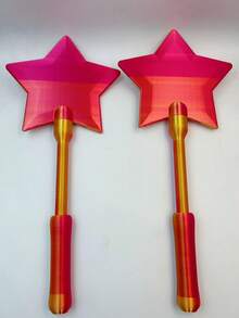 2D/3D Printed Magic Wand Shaped Contactless Payment Card Holder, Contactless Payment Magic Wand, Starlight Magic Wand, Suitable For Various Tap-To-Pay Scenarios - Retractable Magic Wand - View 9