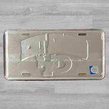 Georgia Tech 6 X 12 Embossed Aluminum Novelty License Plate - 1PC - View 2