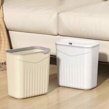 1 buah Tempat Sampah Gantung dengan Tutup Geser, Mudah Digunakan, Cocok untuk Kamar Mandi, Ruang Tamu, Kamar Tidur, dan Dapur, Sangat Baik untuk Penyimpanan dan Pengorganisasian Dapur, Perlengkapan Penyimpanan Rumah Tangga - MultiWarna - View 7