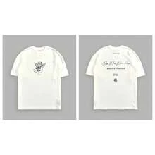 Darcsport T-Shirt New Summer Release, American Style  Brand T-Shirt, Street Print, Loose Fit, Round Neck, Pure Cotton, Fitness Short-Sleeve T-Shirt For Men And Women - 黑色 - 查看 7