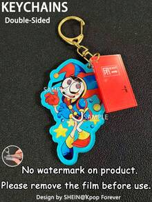 Móc khóa TADC, Hình dán Rạp xiếc kỹ thuật số, Hàng hóa dành cho người hâm mộ Anime, Ragatha, Jax, Zooble, Kinger, Móc khóa Gangle, Móc khóa hoạt hình Anime, Móc khóa sưu tầm, Móc trang trí túi xách, Phụ kiện xe hơi, Quà tặng ngày lễ, Quà tặng sinh nhật - Nhiều màu - Xem 5