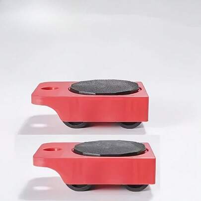 Muebles de alta resistencia para mudanzas, sistema de movimiento de plástico resistente con ruedas giratorias con bloqueo y almohadillas de goma antideslizante - Asas para sofás, camas, colchones, sillas - Movilidad DIY, protección de múltiples superficies (sin arañazos)