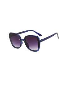1 pieza Gafas de moda para hombre, nuevo diseño de marco grande y poligonal de lujo, para exteriores, conducción, negocios, casual, uso diario - Multicolor - Ver 5