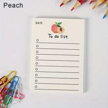 50 Sheets Cute Fruit Themed Daily Planner, To-Do List Notepad, Stationery - Multicolor - View 6