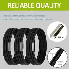 3pcs Elastic Bands For Trash Cans, Trash Bag Fixers With Strong Elasticity, Suitable For Home, Office, School Indoor And Outdoor Use. Elastic Cords, Tools & Home Decor. Convenient And Practical, Sturdy . - Multicolor - View 5