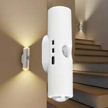 Rechargeable Smart LED Motion Sensor Light, Cordless Color Changing Motion Sensor Lamp, Dimmable, Magnetic Charging Design, Suitable For Stairs, Wardrobe, Cabinet - Motion Sensor Light - View 9