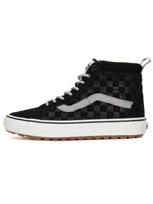 Vans男鞋女鞋SK8-Hi MTE-1山系加絨登山鞋休閒運動鞋VN0A5HZYBM8 - 黑色 - 查看 1