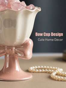Luxury Ceramic Crystal Bowknot Aroma Diffuser - one-size - View 8
