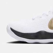Nike 男款 HYPERDUNK 2017 LOW EP 篮球鞋，低帮 HV1793-170 - 黑與白 - 查看 5