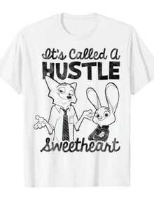 Nick  Judy Its Cold Hustle Suiteheart T-Shirt - Black - View 1