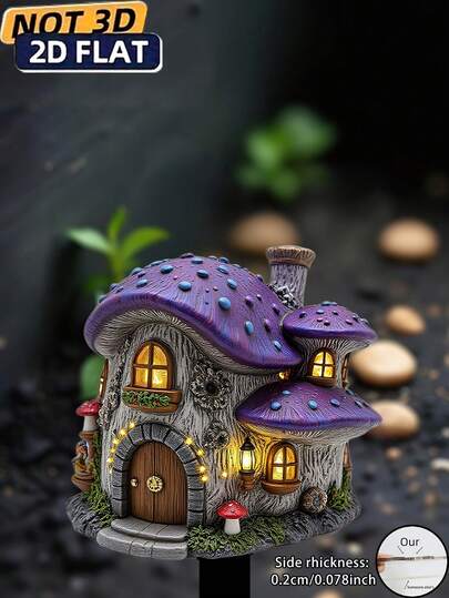 Chậu cây acrylic phẳng 2D, thiết kế hoa văn, hình nấm dễ thương, lý tưởng để trang trí sân vườn, làm đẹp không gian ngoài trời, có thể dùng làm vật trang trí chậu cây, món quà hoàn hảo cho bạn bè và gia đình. Trang trí tiệc, trang trí sinh nhật, đồ dùng tiệc, cây nhân tạo để trang trí, làm vườn.