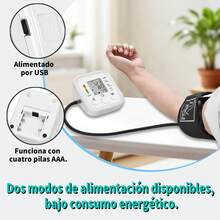 Tensiómetro Digital de Muñeca Portátil | Monitoreo de Presión Arterial, Lectura Clara, Precisión Clínica para Uso en Hogar y Viaje - Blanco - Ver 7