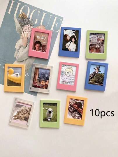 3 قطع/قطعة واحدة إطار صورة مغناطيسي بلاستيكي دائري أفقي بطول 3 بوصات بطراز بوهيمي، مناسب لعرض الأفلام والصور والتقاط اللحظات الثمينة، قابل للتطبيق في المكتب والمطبخ وغرفة المعيشة وغرفة النوم، هدية لعيد الحب والميلاد والسنة الجديدة، مغناطيس للثلاجة/بحجم المحفظة، مناسب لديكور المنزل والمكتب والعناية بالبشرة وغرفة المعيشة وغرفة النوم والحمام، هدايا للأصدقاء والسنة الجديدة، محمول، هدية مثالية للمناسبات والحفلات