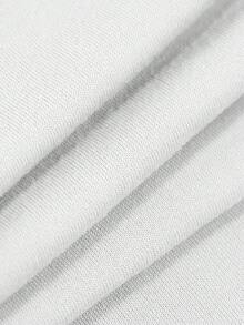 1pc Milk Silk Solid Color Bench Cover, Suitable For Living Room, Bedroom, Entryway Bench, All Season, Modern Minimalist - White - View 7