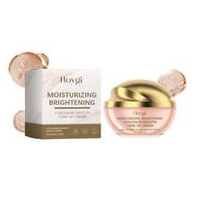 Hoygi 50g Moisturizing Concealer Tone-Up Cream - Deep Moisturizing Covering Up Skin Blemishes Fade Dark Spots Brightening Even Skin Tone Improve Dullness Glow With Luster - Apricot - View 2