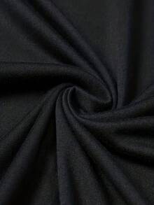 Camiseta informal de manga corta para hombre, talla grande, de algodón puro de 220 g/m², con estampado de retrato de Lauryn Hill. - Negro - Ver 6