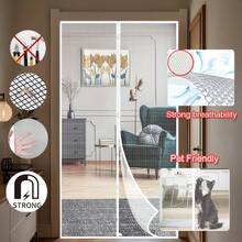 Summer Popular Mosquito Net, Breathable Anti-Mosquito, Self-Magnetic Automatic Closing, Wear-Resistant And Easy To Clean, Essential For Home And Travel - Grid - View 7