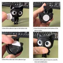 1个3D打印猫咪眼镜架（不含镜框） - 可爱的塑料桌面收纳盒，带眼镜支架，无需电源，家居装饰和节日礼物，适合万圣节、复活节、情人节、办公用品、家居收纳。 - 彩色 - 查看 5