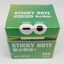 Hộp 105 tờ giấy ghi chú dán trong suốt, có hiệu ứng ánh ngọc trai, tiện dụng cho gia đình, văn phòng và làm quà tặng nhỏ. - Nhiều màu - Xem 8
