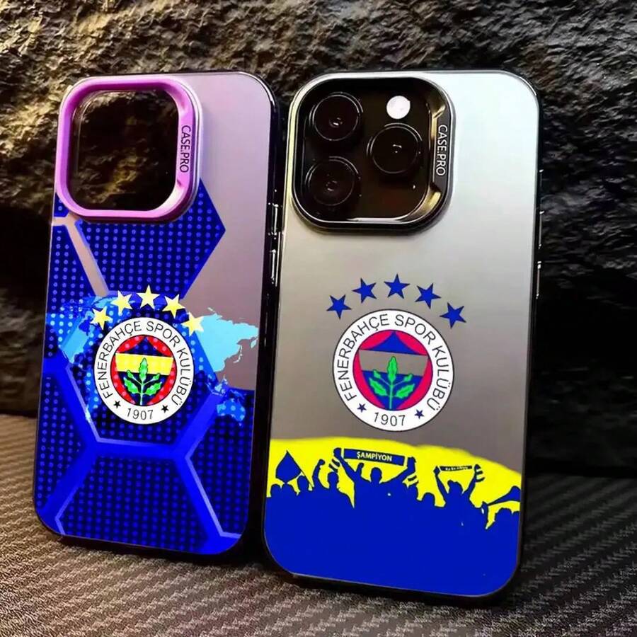 1pcPhoneCaseT-TurkeyF-Fenerbahce-EforPhone17,16,15,14,13,12,11Plus,ProMax,CarcasaPlateadaColor17Air - z8 - Ver 1