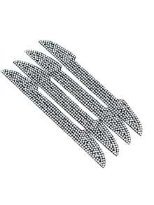 Sparkling Diamond Car Door Edge Guards, Fashionable Anti-Scratch Protective Strips, Cute Shiny Car Rearview Mirror Decorations, Universal Exterior Accessories - Anti-collision Stickers - View 10