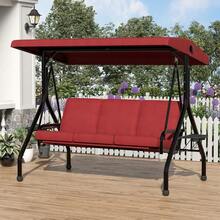 Patio Lounge Chair & Swing Chair - A - View 3
