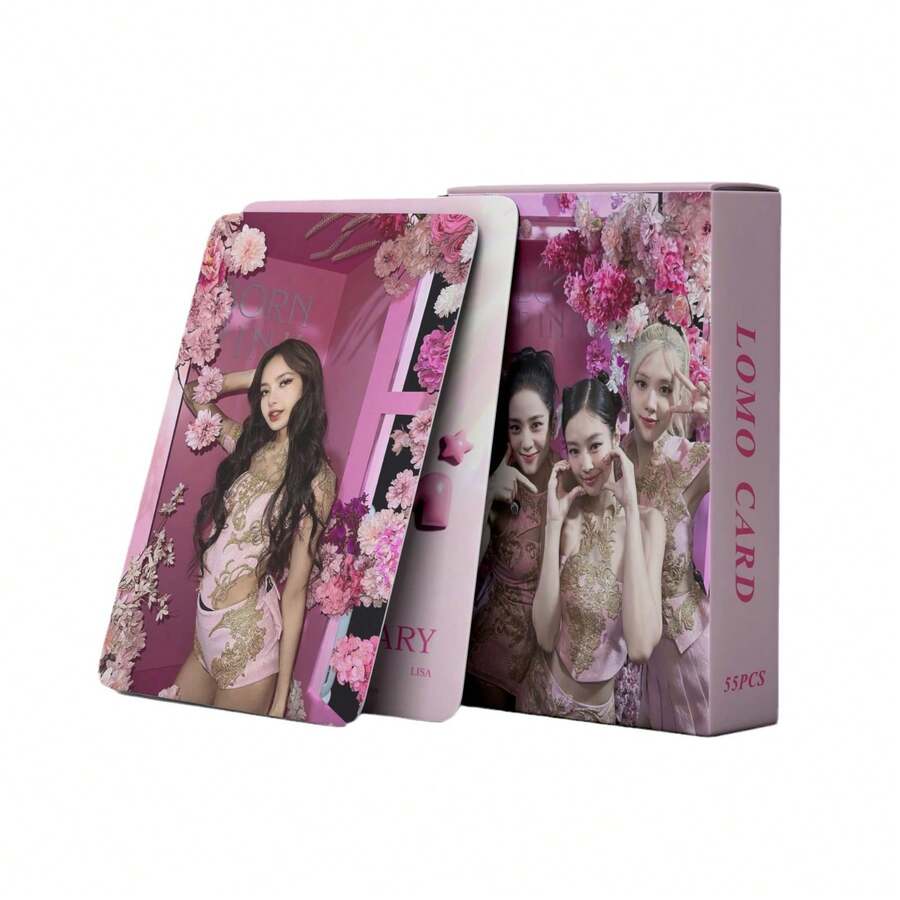 55 piezas de mercancía, adecuado para regalos de vacaciones, regalos divertidos y lindos, regalos de cumpleaños, regalos de Pascua, regalos de Halloween, regalos de Navidad, regalos de fiesta, palitos de luz Katsye, fotocards, K-Pop, fotocards Katsye - 1PC - Ver 1