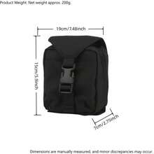 1PC MOLLE Rapid Response Pouch (Empty Bag Only. No Supplies Included), Hunting First Aid Bag With Glove Storage, Tactical Medical Pouch For Outdoor Sports - Multicolor - View 3