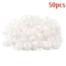 50 hạt acrylic giả ngọc bích hình bàn tính, hạt rời lỗ lớn hai tông màu, nguyên liệu làm vòng tay, vòng cổ, bông tai, phụ kiện trang sức thủ công, mặt dây chuyền điện thoại và móc khóa. - Nhiều màu - Xem 21