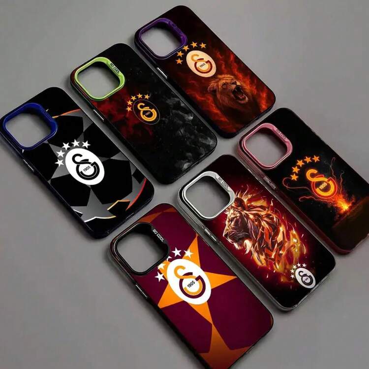 Funda para teléfono con el color del equipo de fútbol Galatasaray para Phone 17161514131211ProMaxPlusPro17Air - z4 - Añade 3
