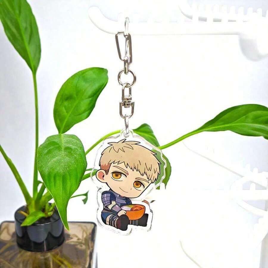 Cartoon Anime Lilo And Stitch Pendant Keychains Holder Car Key Chain Key Ring Mobile Phone Bag Hanging Delicious In Dungeon - 3 - View 1