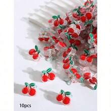 10/15/20pcs Cute Strawberry Small Hair Clips, Sweet Bangs & Flyaway Hair Clips, Suitable For Any Occasion Fall Winter Claw Clip Hair Accessories For Women Bows For Vacation Outfits Woman Summer Beach - 多色-1 - 查看 8