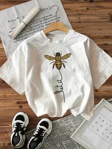 Women T-Shirts - White - View 1