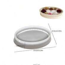 Oval Striped Silicone Mold, DIY Candle, Wax, Soap, Aromatherapy Stone Decor Mold - Silicone Mold - View 8