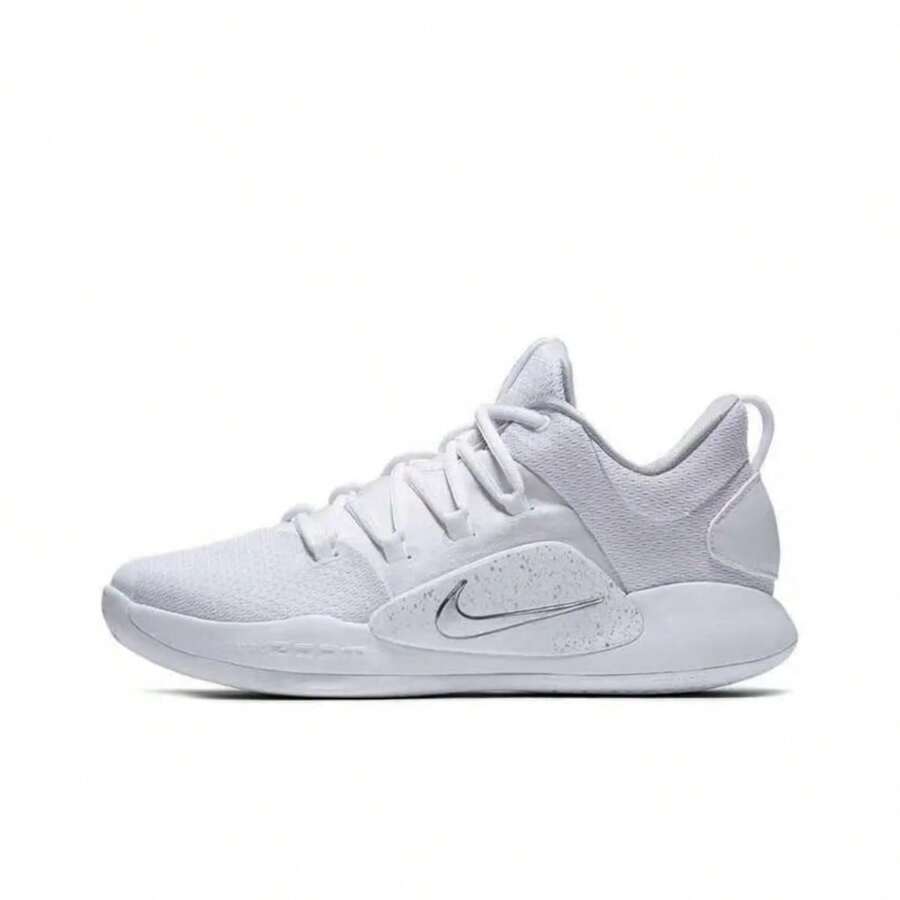 Nike Hyperdunk X Low 10 White Pure Platinum Low-Top Basketball Shoes For Men (White) - AR0465-100 - View 1
