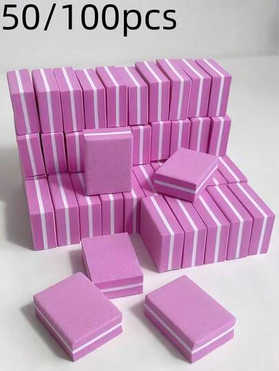 Khối mài móng 100/180 Grit - Độ nhám trung bình/mịn, Tùy chọn gói nhiều sản phẩm: 1 cái/3 cái/10 cái/20 cái, Sử dụng chuyên nghiệp 3 trong 1: Tạo hình, làm mịn và đánh bóng móng acrylic, móng gel và móng tự nhiên. Hai độ nhám: - Độ nhám trung bình (100 Grit): Làm mịn các đường gờ và tạo hình móng - Độ nhám mịn (180 Grit): Tạo độ bóng cao, Hoàn hảo cho làm móng tay, móng chân, salon và tự chăm sóc móng tại nhà