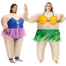 充气动漫芭蕾舞服，趣味十足的派对装扮服装，角色扮演服装，芭蕾舞裙，生日礼物，服装 - 彩色 - 查看 2