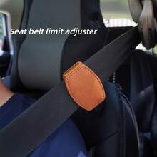 A Car Seatbelt Retainer With A Magnetic Clip For Adjusting Seatbelt Tension. Compatible With All Car Models And Easy To Install. - A - View 1