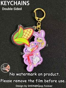 Móc khóa TADC, Hình dán Rạp xiếc kỹ thuật số, Hàng hóa dành cho người hâm mộ Anime, Ragatha, Jax, Zooble, Kinger, Móc khóa Gangle, Móc khóa hoạt hình Anime, Móc khóa sưu tầm, Móc trang trí túi xách, Phụ kiện xe hơi, Quà tặng ngày lễ, Quà tặng sinh nhật - Nhiều màu - Xem 11