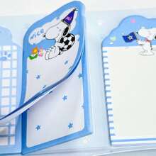 Bộ 60 tập giấy ghi chú hình Snoopy dễ thương, kiểu dáng trang nhã, chất liệu giấy cao cấp. Thích hợp cho học sinh, có thể dùng làm sổ tay, ghi chú và nhắn tin, cũng phù hợp cho văn phòng và sinh hoạt hàng ngày. Một lựa chọn lý tưởng cho mùa tựu trường và làm quà tặng văn phòng phẩm. - Nhiều màu - Xem 4