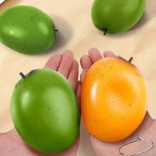 Schylling 1pc Mango Squeeze Toy, Creative Novelty Toy, Moldable Fluid, Temperature Changing Mango, Stress Relief Squeezy Toy - Multicolor - View 3