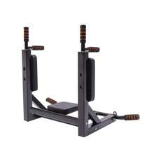 RainWeel Wall Mounted Pull Up Bar Chin For Indoor Home Gym Workout, Power Tower Set Training Equipment Fitness Dip Stand Supports To 440Lbs, Thickened Steel Pipe Multifunctional Pull Up Bar Chin Up Bar Training Equipment With PE Sleeves  For Exercising The Muscles Of The Chest, Arms - Black - View 8