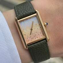 1 pieza Reloj con diseño de Rey de Corazones de la baraja CILOA - Accesorio de moda y único como regalo para jugadores de cartas - Verde - Ver 2