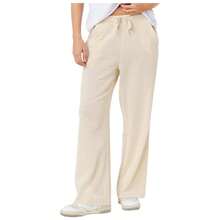 Rip Curl Pants Classic Surf Wide Leg Pant For Women In Color Beige - Beige - View 1