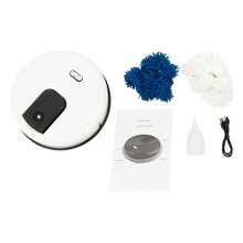kangten Modern White Mopping Machine Wet And Ary Dual-Purpose Mopping Machine Round Automatic Mopping Machine For Bedrooms, Living Rooms, Parlors - mặc định - Xem 9