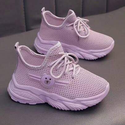 Zapatos infantiles de nuevo estilo, zapatillas deportivas transpirables, zapatos casuales de moda para niños y niñas.