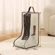 Boots Storage Bag With Handle - Dustproof & Moisture-Proof, Suitable For Flats, Ankle Boots And Tall Boots, Closet Organization, Minimalist Storage Box, Travel Essential - A - View 8