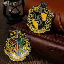 Monogram 1PC Hog Warts Series Enamel Pins Accessories Decorative Button Badges Clothes Bag Backpack Hats Band Men Women Cartoon Brooches Collectible Display Birthday Anime Peripheral Gifts - Multiple Styles - View 5